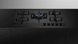 Fisher & Paykel 90cm Series 9 5 Burner Gas Hob LPG | CG905DLPGB4