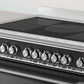 FISHER & PAYKEL 90CM 5 ZONE INDUCTION RANGE COOKER IN BLACK | OR90SCI6B1