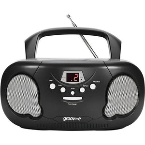 Groov-e Portable CD & Radio | Black | GV-PS733-BK