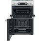 HOTPOINT GAS FREESTANDING DOUBLE COOKER: 60CM | HDM67G0C2CX/U