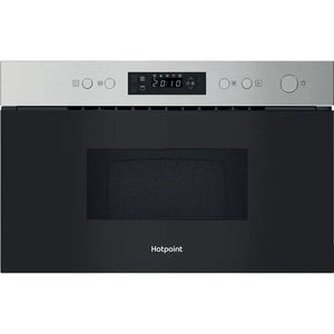 Hotpoint Class 3 Built In Microwave and Grill Stainless Steel | HPMK12CXUK