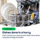 Hotpoint Fully Integrated Slimline Dishwasher Black Control Panel | HP2IE10CS80UK