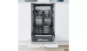 Indesit Slimline Integrated Dishwasher White | IN2IE10CS80UK