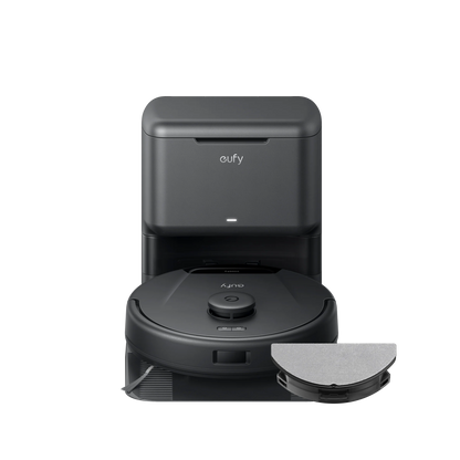 Eufy L60 Hybrid Robot Vacuum Cleaner with Self Cleaning Station Black | T2278V11