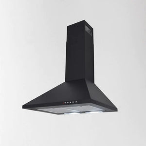 Luxair 60cm Premium Chimney Hood | LA-60-STD-BLK LA-60-STD-BLK