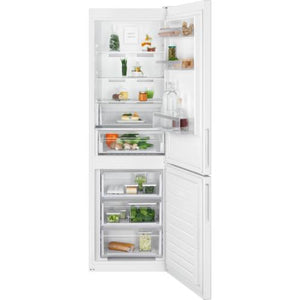 Electrolux 186X60cm Freestanding Frost-Free Fridge Freezer White| LNT5ME32W1