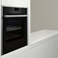 NEFF Slide and Hide Single Electric Oven – Stainless Steel | B57CS24HOB