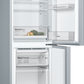 Bosch Series 2 Free-Standing Fridge-Freezer Stainless Steel Look | KGN34NLEAG