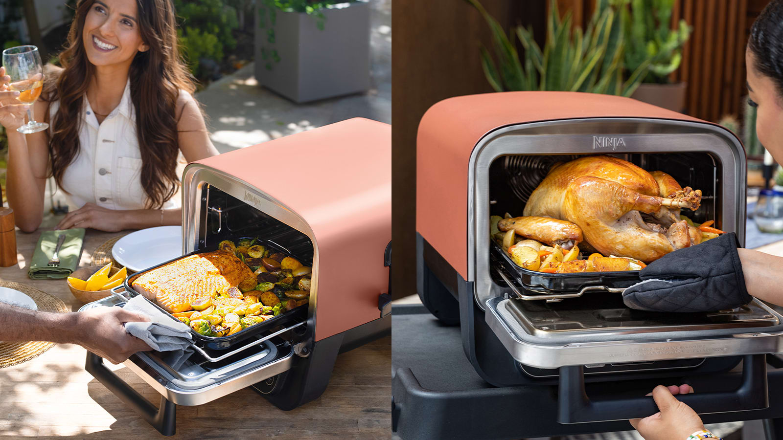 Ninja Woodfire Electric Outdoor Oven, Artisan Pizza Maker and BBQ Smok