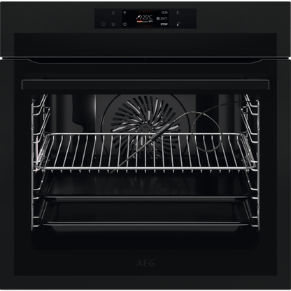 AEG BPE748380T 59.5 cm Built-In Electric Single Oven With Assisted Cooking Matt Black |BPE748380T