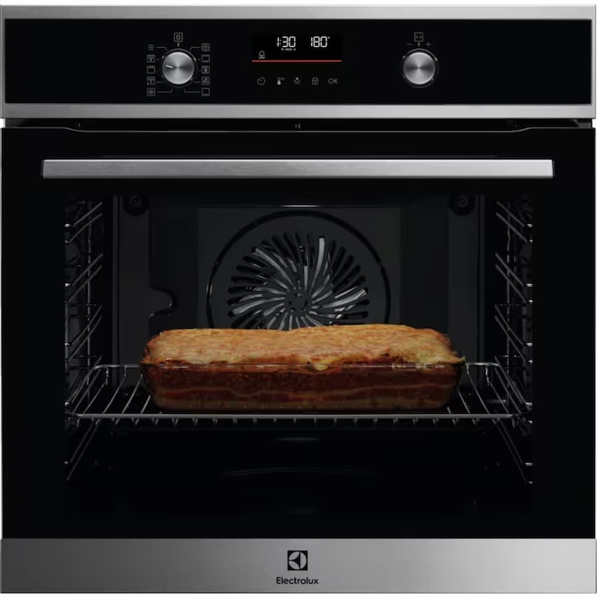 Electrolux Surround Cook  Built in  Single Oven 71 l A+ Stainless Steel| EOF6P46X