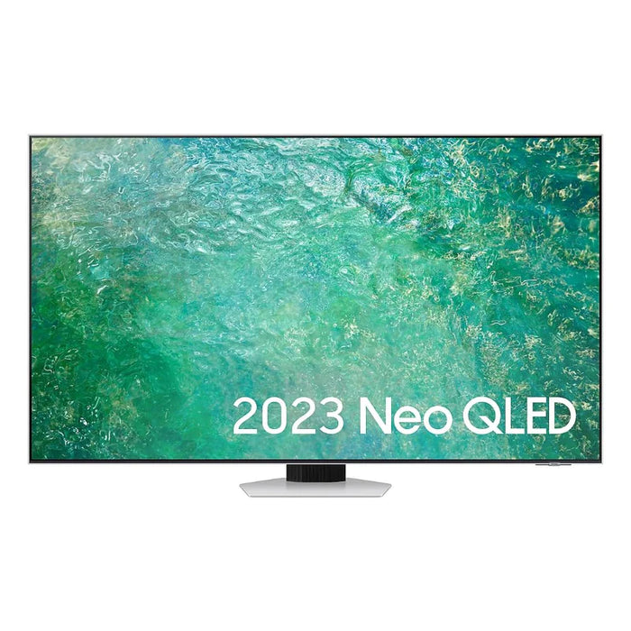 Samsung 55" QN85C 4K HDR Neo QLED Smart TV - Bright Silver | QE55QN85CATXXU