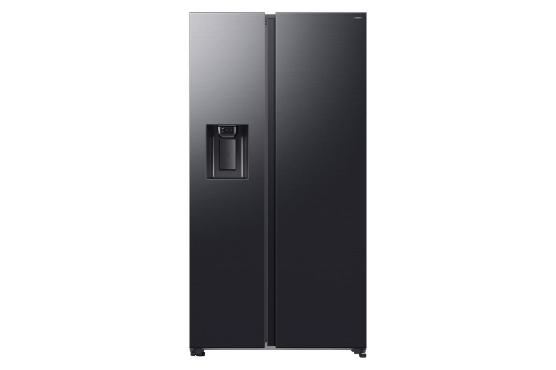 Samsung Black Stainless Steel American Style Fridge Freezer | RS70F64KEFEU