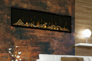 Dimplex Driftwood & River Rock Fuel Bed 50” LED Fireplace | LF50DWS