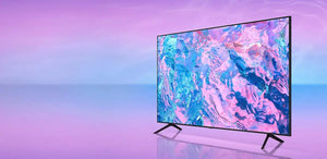 Samsung  (2023) LED HDR 4K Ultra HD Smart TV, 55inch with TVPlus, |UE55CU7100KXXU