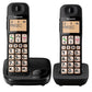 Panasonic Twin Big Button Cordless Dect Phone |KX-TGE112EB