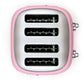 Smeg 50’s Style 4 Slice Toaster Pink | TSF03PKUK