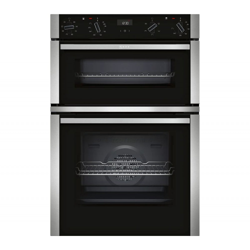 Neff 50 Built In Double Oven Stainless Steel | U1ACE2HN0B
