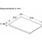 Neff N90 90cm Induction Hob | T69FUV4L0