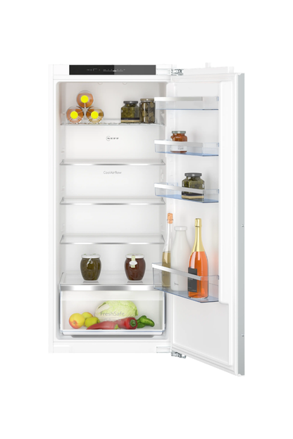 Neff N50 204 Litre In-column fixed hinge integrated fridge | KI1412FE1G