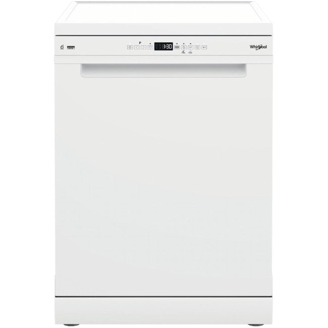 Whirlpool Freestanding Dishwasher, 6th Sense White 5yr labour 10yr parts | W7FHP33 UK