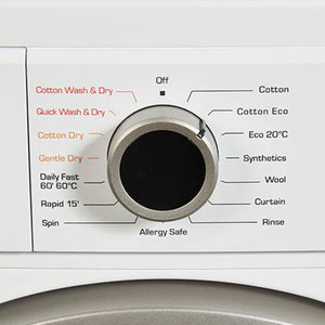 NordMende 7/5kg 1400 Spin White Washer Dryer | WDT14750WH