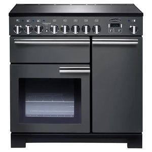 Rangemaster PDL90EISL/C Professional Deluxe 90 Induction Hob Range Cooker| Slate *IN STOCK