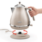 DeLonghi Icona Metallics 1.7L 2000W Jug Kettle  Beige | KBOV3001.BG