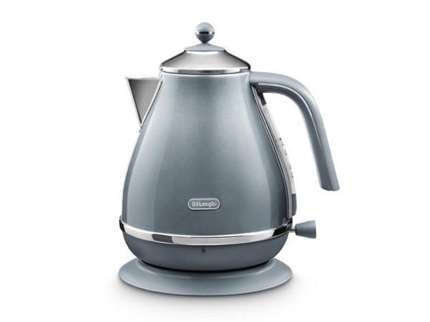 DeLonghi Icona Metallics Blue Kettle | KBOT3001.AZ