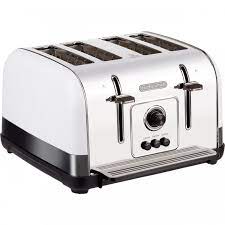 Morphy Richards Venture White 4 Slice Toaster | 240134