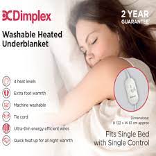 DIMPLEX Dimplex Single Washable Heated Underblanket | DUB1001 SKU : DUB1001