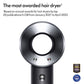 Dyson Supersonic™ Origin hair dryer in Black and nickel | 475201-01