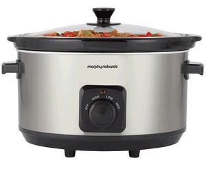 Morphy Richards 6.5L Stainless Steel Slow Cooker MORPHY RICHARDS..SKU: 461013