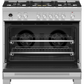 Fisher & Paykel 90cm Series 9 Contemporary 5 Burner Dual Fuel Pyrolytic Freestanding Cooker | OR90SDG6X1