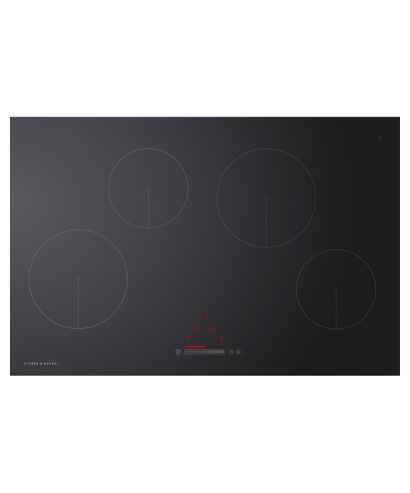 FISHER & PAYKEL CI804CTB1 Induction Hob, 80cm, 4 Zones