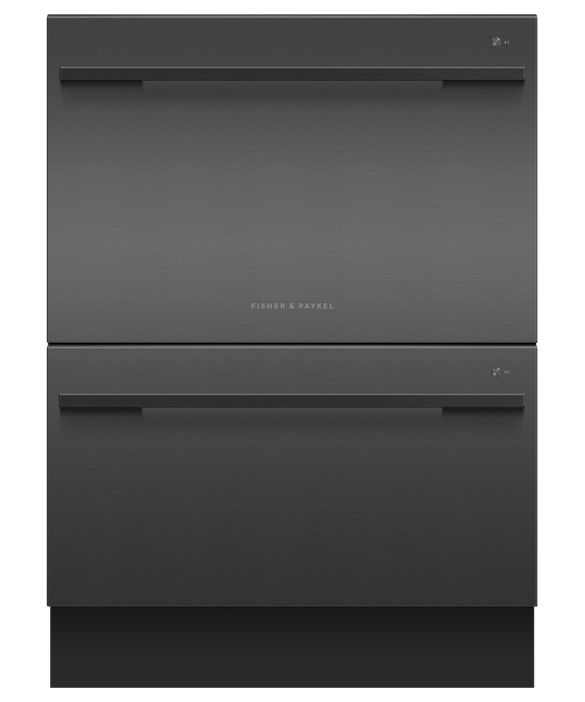 FISHER & PAYKEL DD60DDFHB9 Double DishDrawer™ Dishwasher, Sanitise 5 YEAR PARTS AND LABOUR