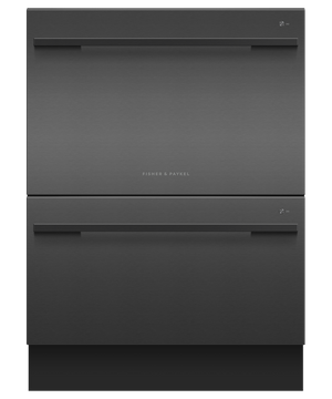 FISHER & PAYKEL DD60DDFHB9 Double DishDrawer™ Dishwasher, Sanitise 5 YEAR PARTS AND LABOUR
