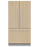 FISHER & PAYKEL RS90A2 Integrated French Door Refrigerator Freezer, 90CM 5 YEARS PARTS AND LABOUR