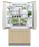 FISHER & PAYKEL RS90A2 Integrated French Door Refrigerator Freezer, 90CM 5 YEARS PARTS AND LABOUR