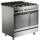 Fisher & Paykel 90cm Range Cooker with Gas Top in Stainless Steel | OR90L7DBGFX2