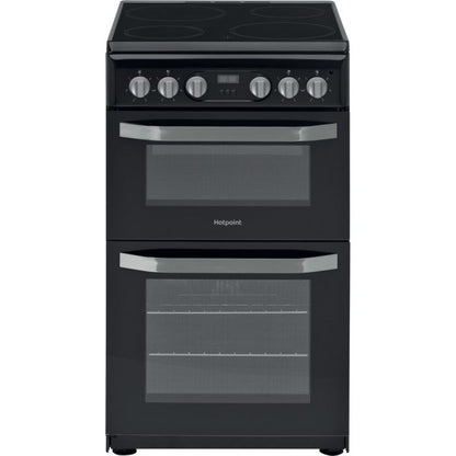 Hotpoint Ceramic Electric Cooker with Double Oven | HD5V93CCB/UK