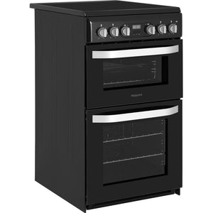 Hotpoint Ceramic Electric Cooker with Double Oven | HD5V93CCB/UK