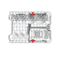 Hotpoint Dishwasher Slimline White | HF9E 1B19 UK