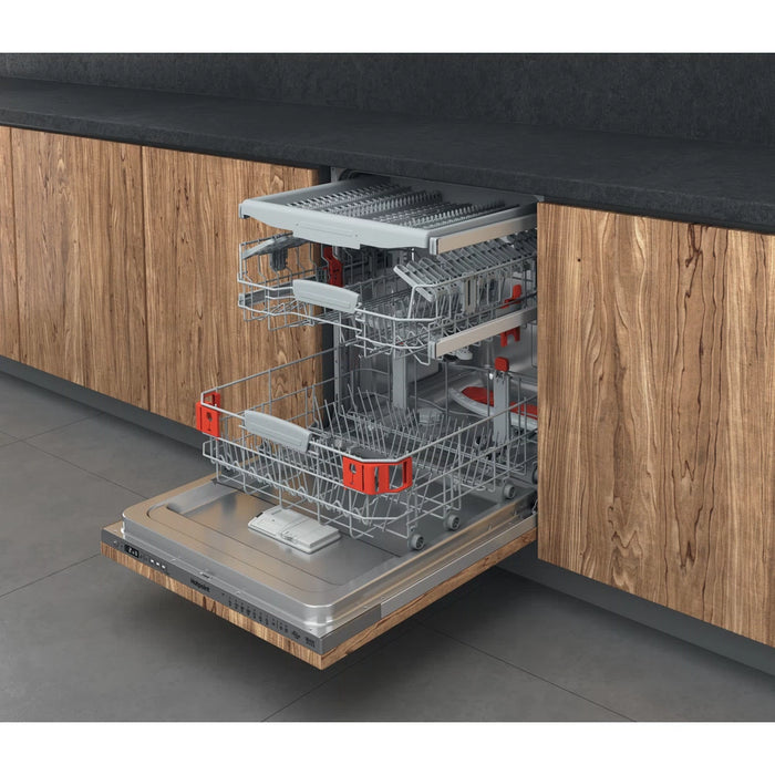 HOTPOINT INTEGRATED DISHWASHER: FULL SIZE, INOX COLOR HIO 3T241 WFEGT UK - 859991600470