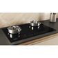 Whirlpool  77cm, Built-In Induction Hob, Black | WFS1577CPNE