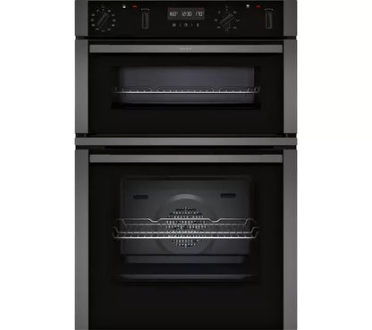 Neff NEFF N50 Electric Double Smart Oven Graphite | U2ACH7AG7B