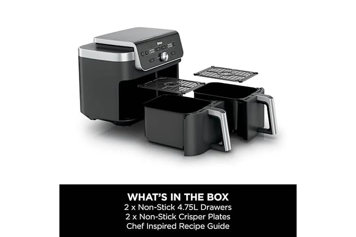 Ninja 9.5L Dual Zone XL 2-Drawer Air Fryer | DZ901UK
