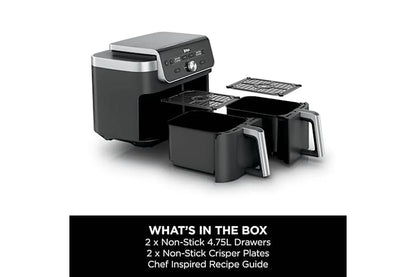Ninja 9.5L Dual Zone XL 2-Drawer Air Fryer | DZ901UK