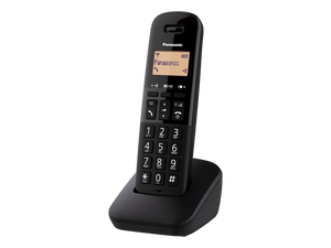 Panasonic Single Cordless Dect Phone Black | KX-TGB-610