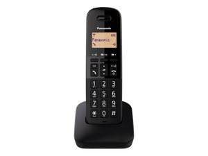Panasonic Single Cordless Dect Phone Black | KX-TGB-610